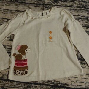 Gymboree Parisian Chic 5T Long Sleeve Shirt NWT